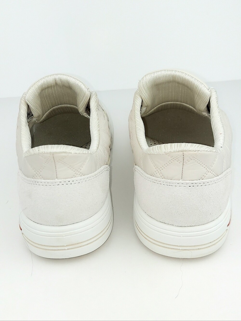 Skechers Slip-Ins Arch Fit Arcade Sneakers Off-White 7.5 - Picture 6 of 14